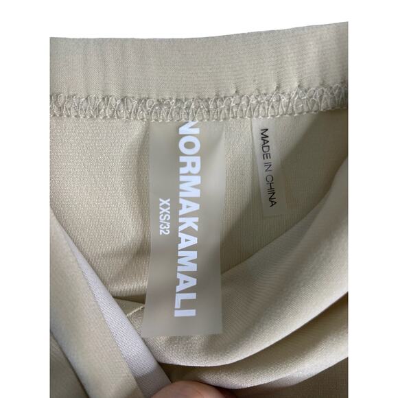 Norma Kamali Cayla Side Drape Gown Halter Neck Ruched Side Jersey Mist Size XXS - Picture 9 of 12